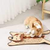 LionAlligatorDogSniffingPadPuppySlowFoodPadFunnyGameMat-5